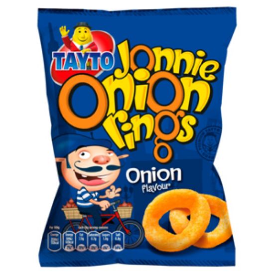 Picture of Jonnie Onion Rings Tayto 28g x50